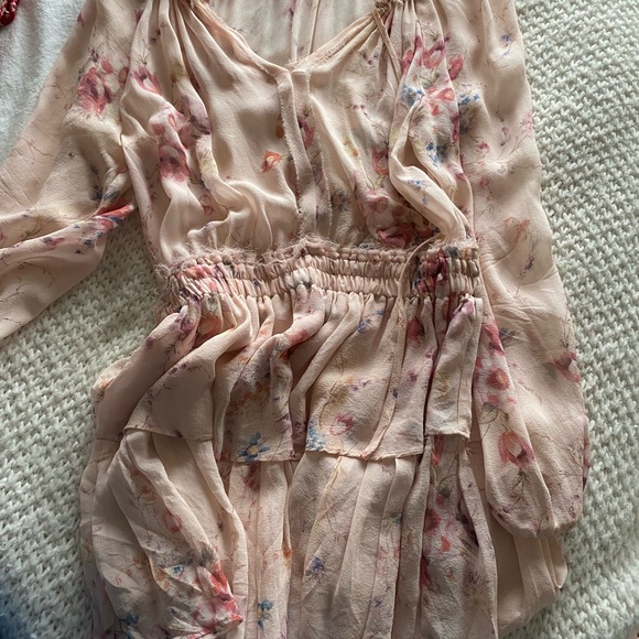 loveshackfancy pink long sleeve dress - Picture 5 of 6